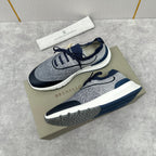 Cream Knit Lug-Sole Runner - Men's