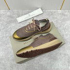 Cream Knit Lug-Sole Runner - Men's