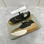 Grey Wool Lug-Sole Runner - Men's