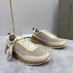 Navy-Wildleder-Runner mit Einsätzen – Herren