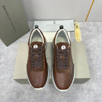 Grey Nylon Lug-Sole Runner - Men's