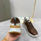 Grey Nylon Lug-Sole Runner - Men's