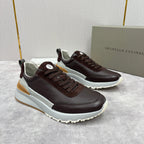 Grauer Nylon-Lug-Sole-Runner – Herren