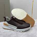 Grauer Nylon-Lug-Sole-Runner – Herren