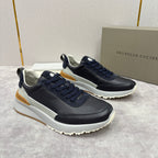 Grey Nylon Lug-Sole Runner - Men's