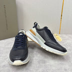 Grey Nylon Lug-Sole Runner - Men's