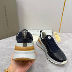 Grey Nylon Lug-Sole Runner - Men's
