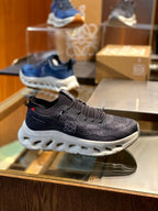 Black and Blue Sneakers