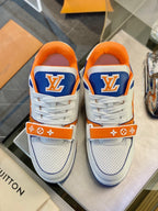 Trainer Orange and Blue