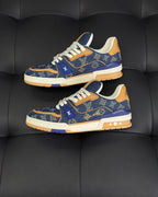 Blue Denim Monogram Chunky - Men's