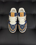 Blue Denim Monogram Chunky - Men's