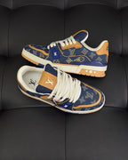 Blue Denim Monogram Chunky - Men's