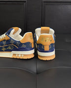 Blue Denim Monogram Chunky - Men's