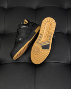 White Leather Logo Chunky - Men's