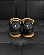 White Leather Logo Chunky - Men's