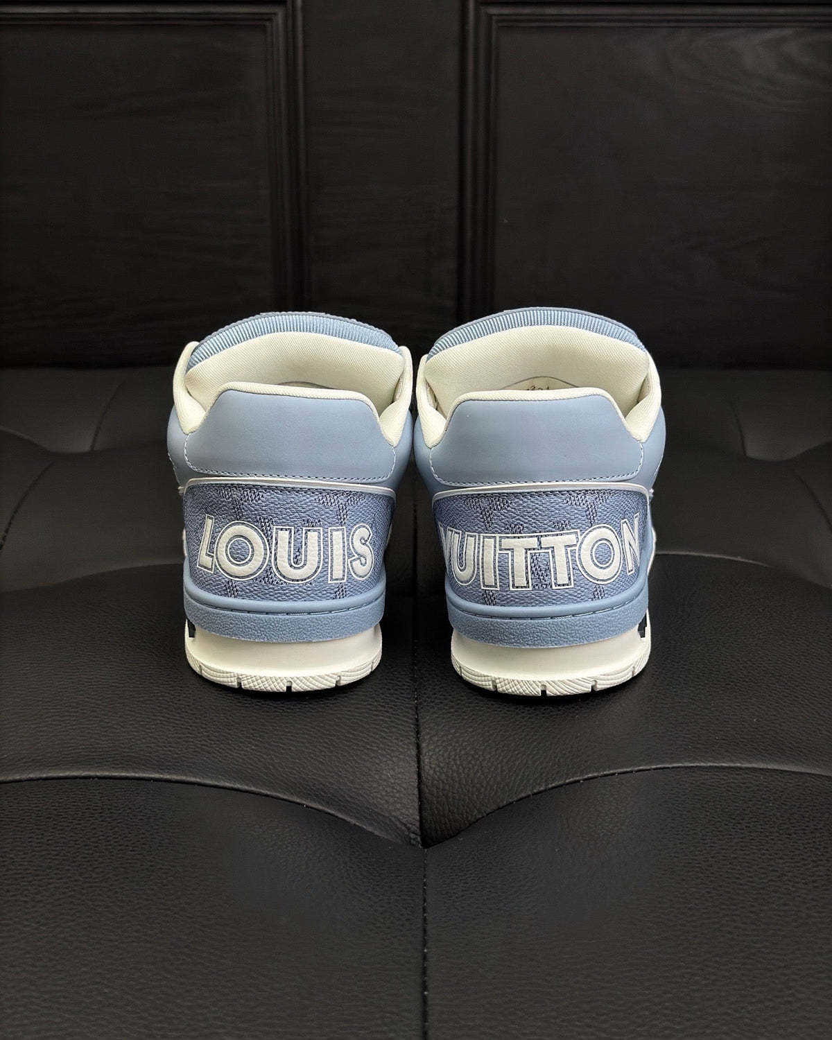 White Leather Logo Chunky - Men's