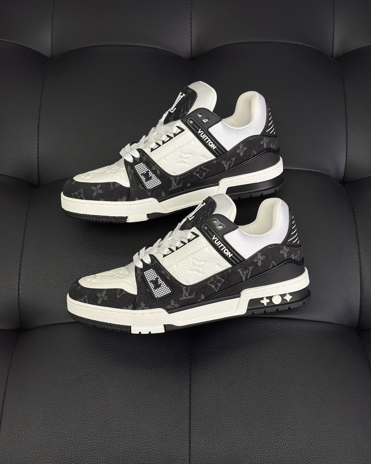 Black and White Sneakers