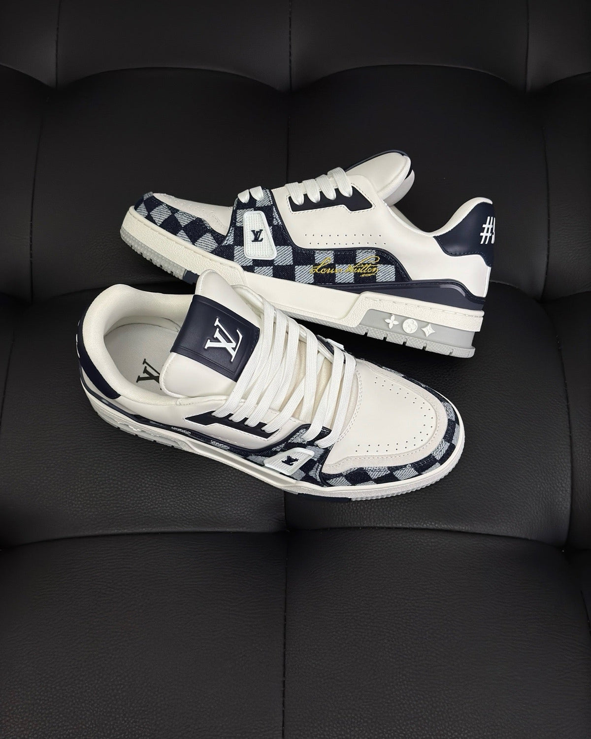Black and White Sneakers