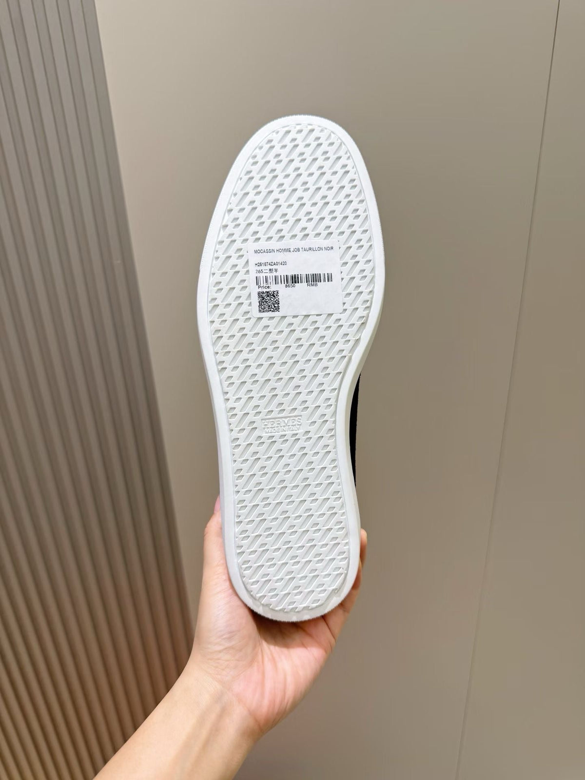 Loafer aus Stahl, Dunkelbraun und Schwarz – Herren