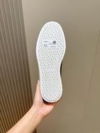 Loafer aus Stahl, Dunkelbraun und Schwarz – Herren