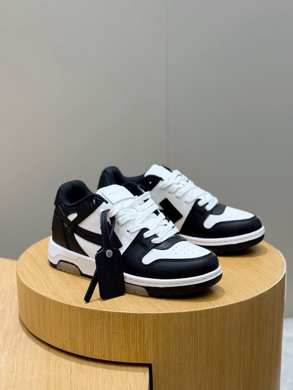 Black and White Sneakers