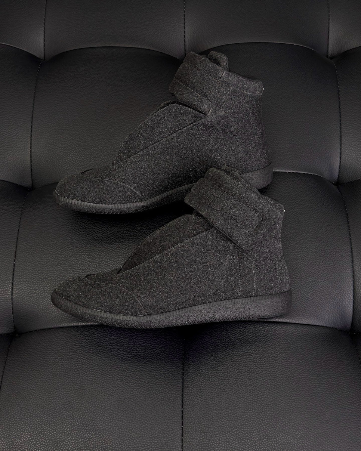 Dark Grey and White Sneakers