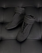 Dark Grey and White Sneakers