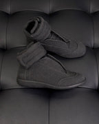 Dark Grey and White Sneakers