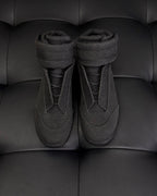 Dark Grey and White Sneakers
