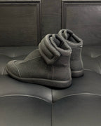 Dark Grey and White Sneakers