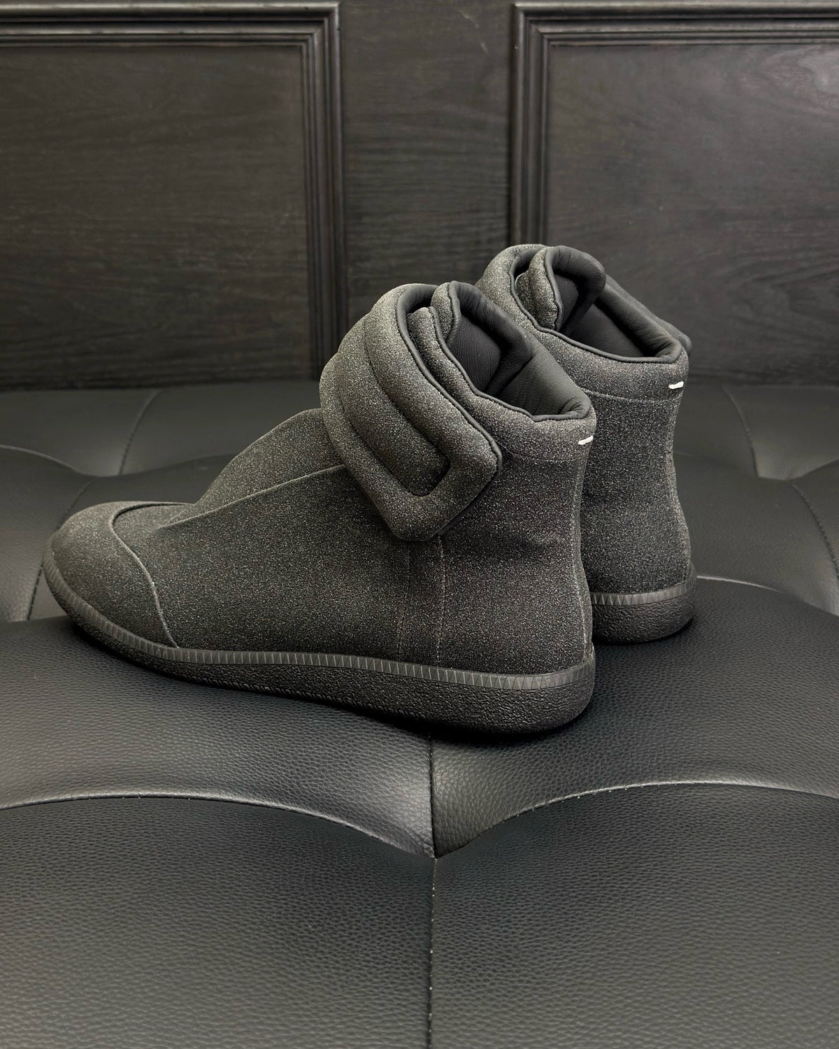 Dark Grey and White Sneakers