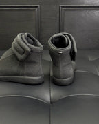 Dark Grey and White Sneakers