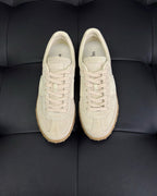 Grey and Brown Sneakers