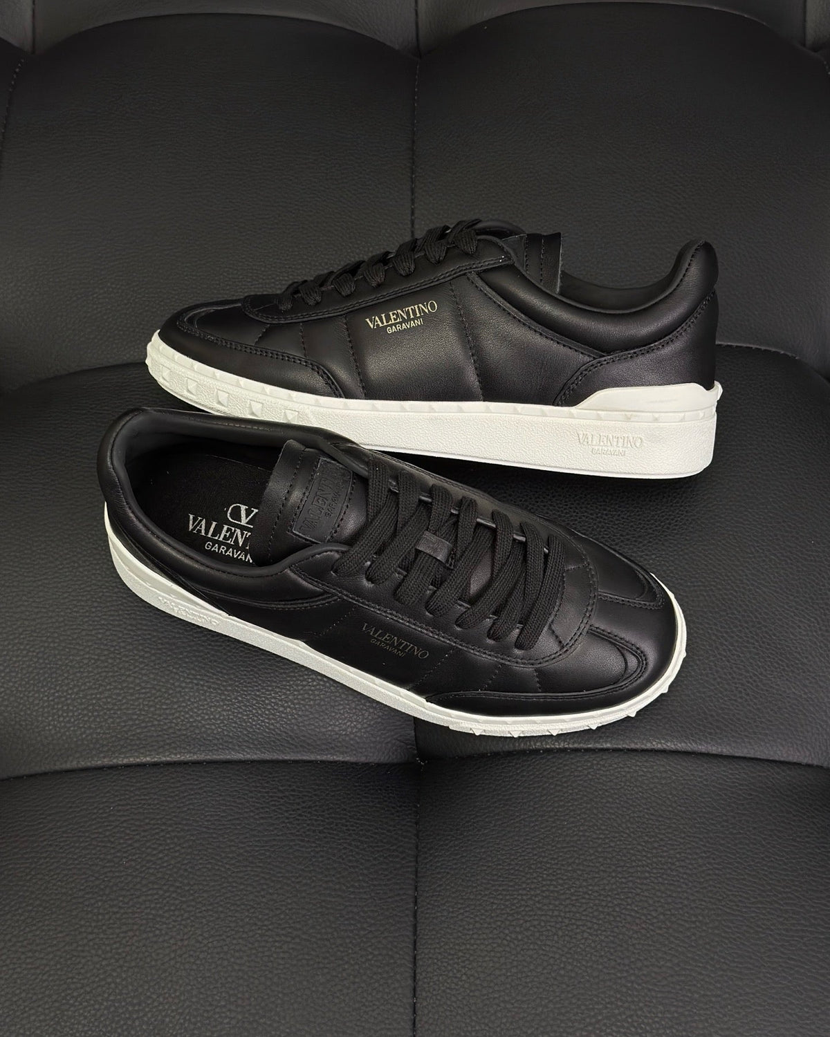 Black and White Sneakers