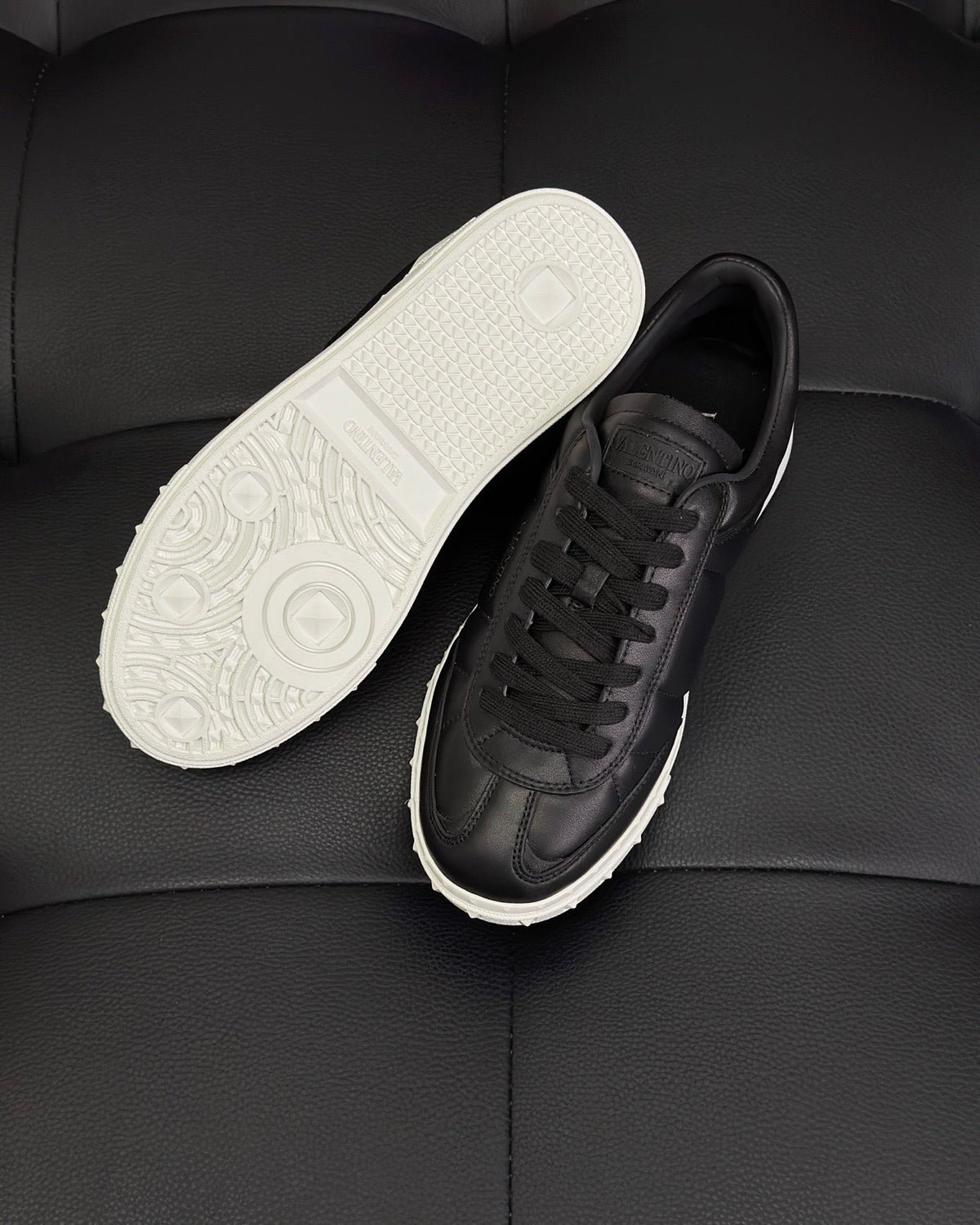 Black and White Sneakers