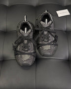 Black and Grey Sneakers