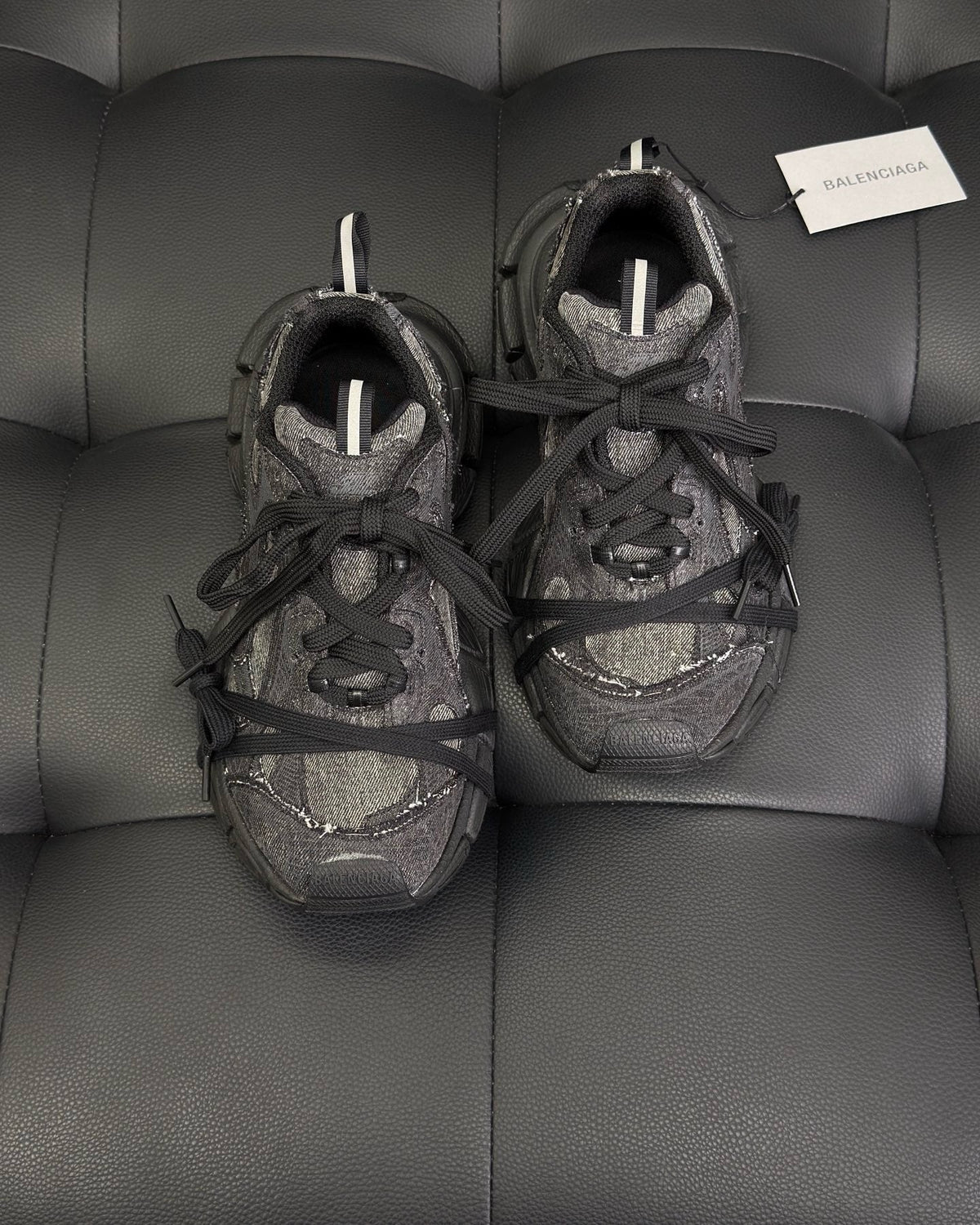 Black and Grey Sneakers