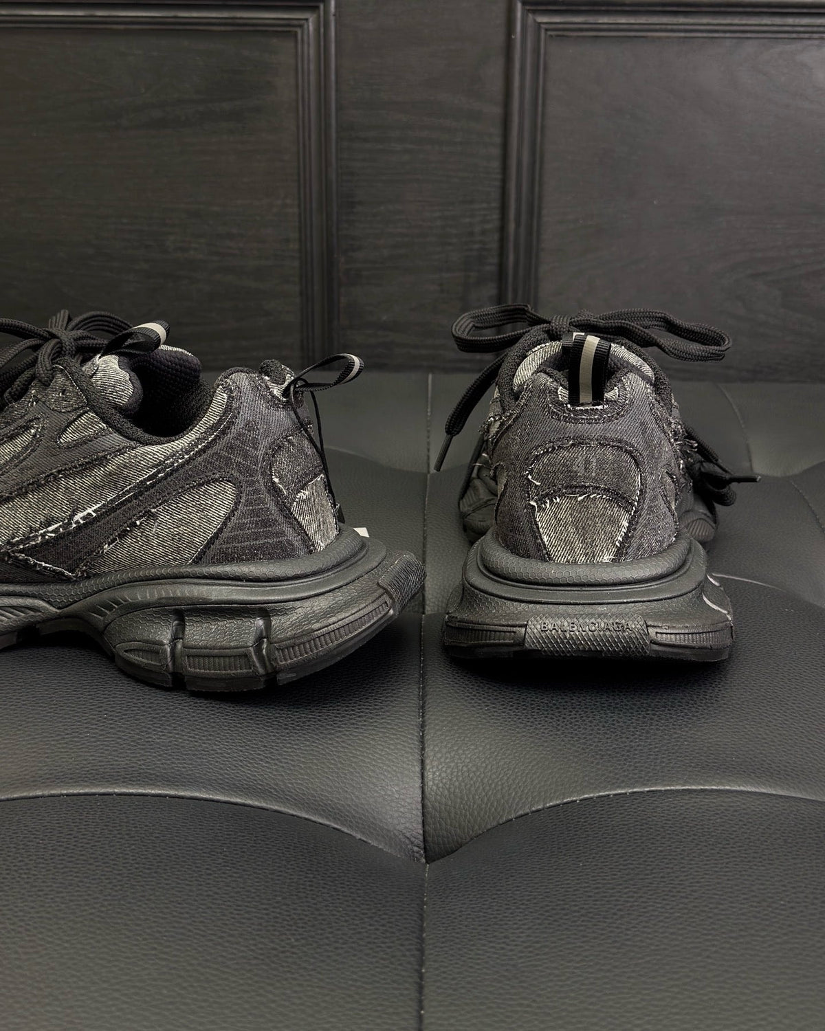 Black and Grey Sneakers