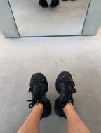 Black and Grey Sneakers