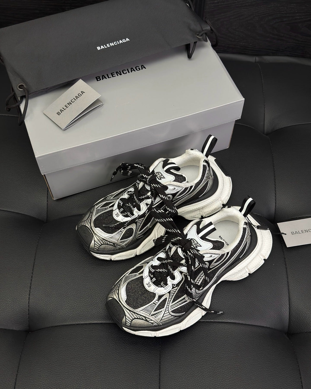 Panelled Runner Beige Sneakers