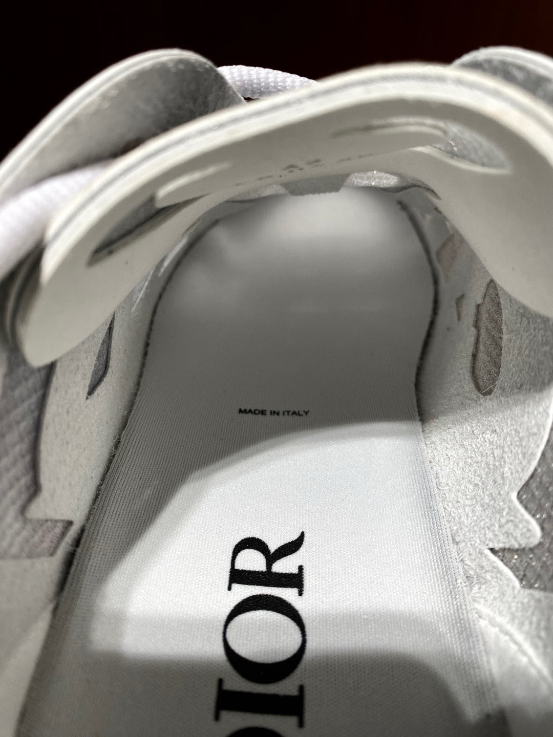 Mesh Runner Cream Sneakers - Men's