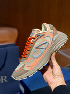 Mesh Runner Cream Sneakers - Men's
