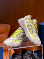 Mesh Runner Cream Sneakers - Men's