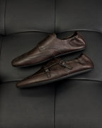 Dark Brown and Black Mules