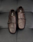 Dark Brown and Black Mules
