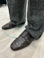 Dark Brown and Black Mules