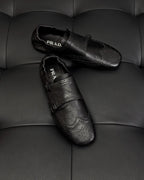 Dark Brown and Black Mules