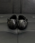 Dark Brown and Black Mules