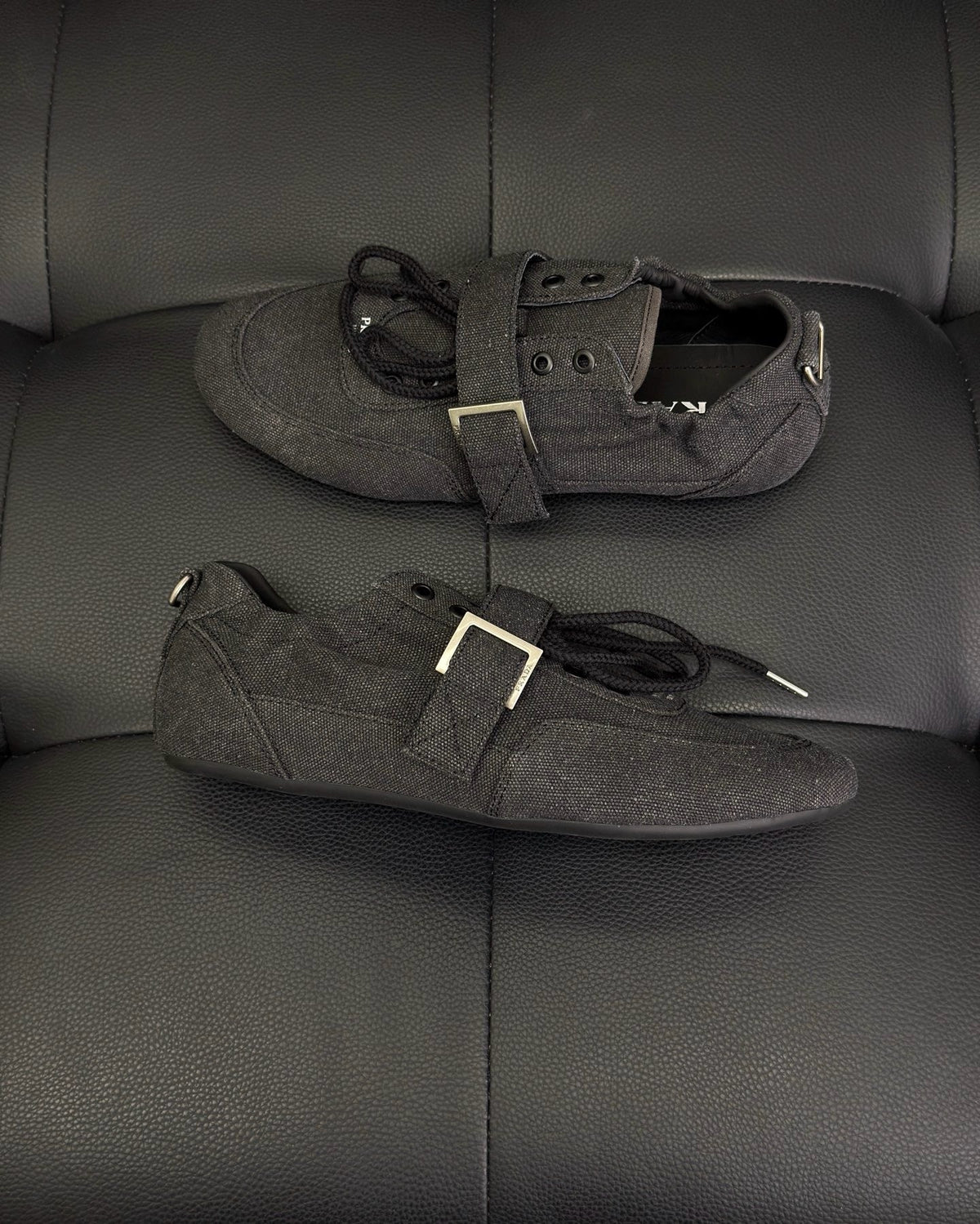 Grey Suede Double Buckle Monk - Men's