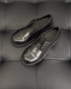 Schwarze Derby-Schuhe – Herren